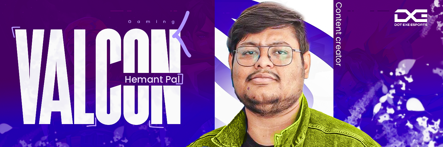 Twitter/X header — Valcon Gaming